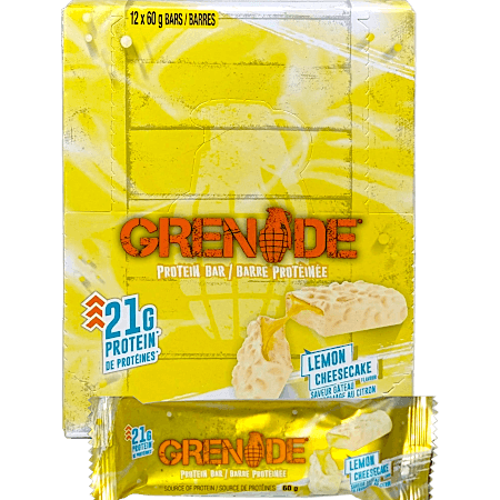 High Protein Bar - Lemon Cheesecake Box (12x60g)